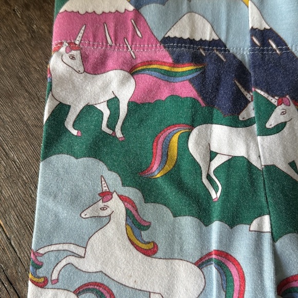 Mini Boden 4-5y unicorn rainbow leggings 🌈🦄 - Picture 2 of 4